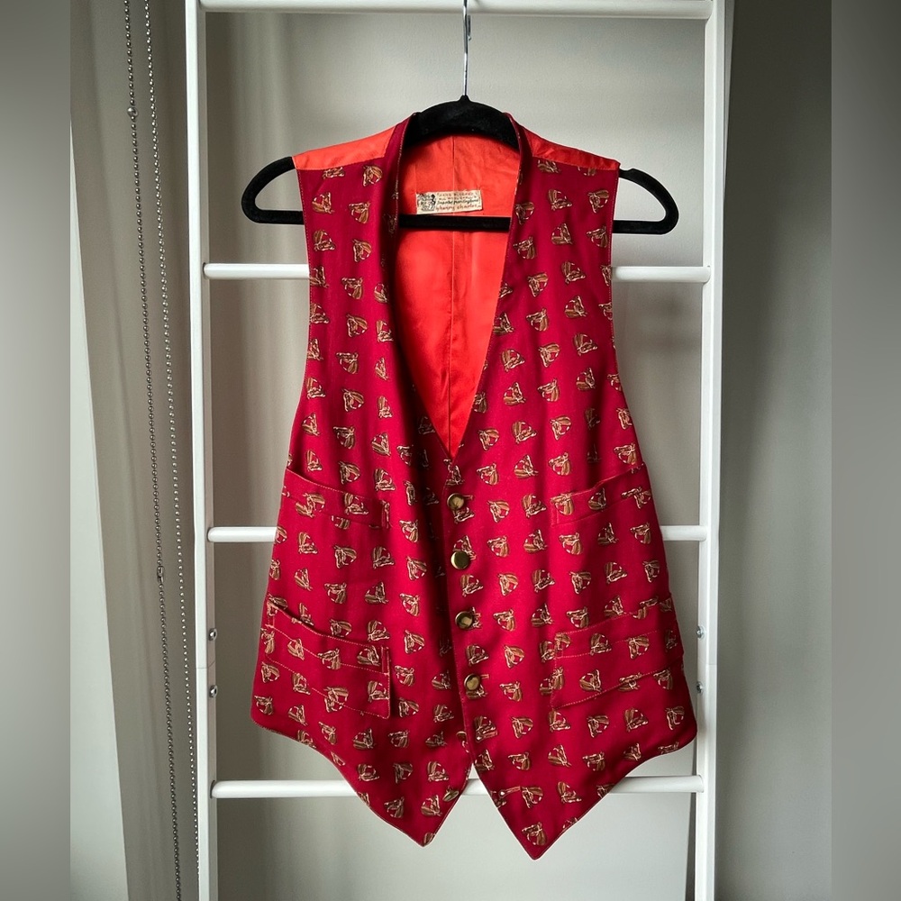 Vintage horse vest